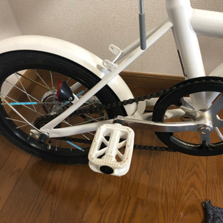 【美品！】ソフトバンク折りたたみ自転車　の画像