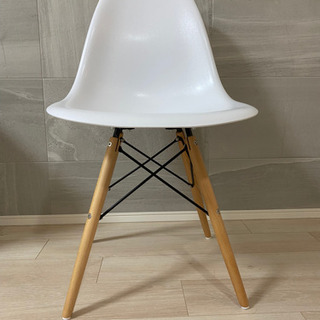 イームズチェアー　EAMES-DSW ホワイト　2脚セット