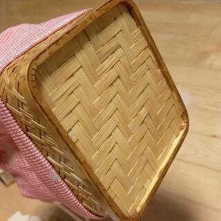 手提げかご　お祭りに　手提げ袋の画像