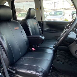 H.21年　車検：令和4年7月まで　 ダイハツ タントカスタム RS ターボ車　HDDナビ・ワンセグTV・バックカメラ フリップダウンモニター　ブラック 走行93,000kmの画像