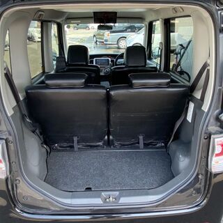 H.21年　車検：令和4年7月まで　 ダイハツ タントカスタム RS ターボ車　HDDナビ・ワンセグTV・バックカメラ フリップダウンモニター　ブラック 走行93,000kmの画像