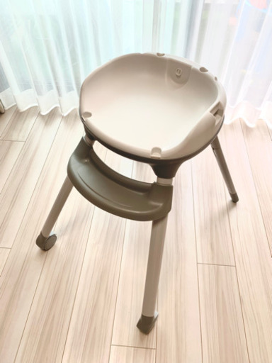 Graco(グレコ) ベビーチェア(7Way) フロアツーテーブル 成長にあわせて使えるイスとテーブル オスカーグレー(GR) 首すわ