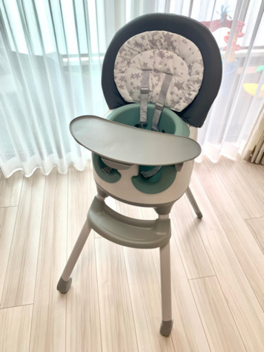 Graco(グレコ) ベビーチェア(7Way) フロアツーテーブル 成長にあわせて使えるイスとテーブル オスカーグレー(GR) 首すわりから 5か月~ 2090856