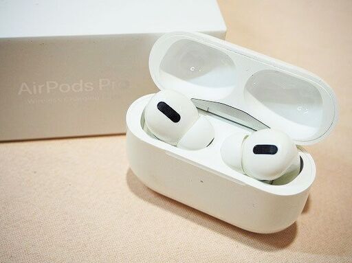 【苫小牧バナナ】Apple/アップル AirPods Pro MWP22J/A ワイヤレスイヤホン ノイズキャンセリング 動作OK 付属あり♪　35891