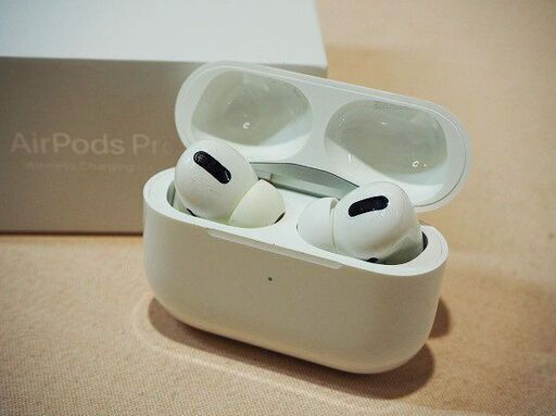【苫小牧バナナ】Apple/アップル AirPods Pro MWP22J/A ワイヤレスイヤホン ノイズキャンセリング 動作OK 付属あり♪　35890
