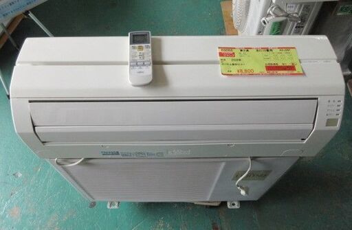K02353　富士通　中古エアコン　主に10畳用　冷2.8kw／暖3.6kw