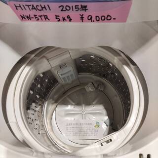 HITACHI　洗濯機　5kgの画像