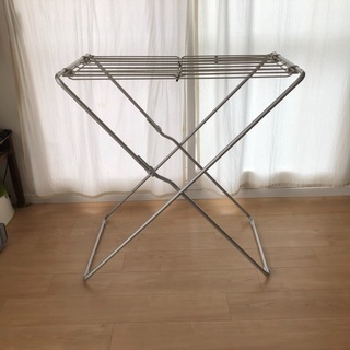 無印良品 アルミ室内物干し 開閉式