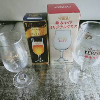 【未使用】ヱビス　華みやびオリジナルグラス　サントリー ワイング...