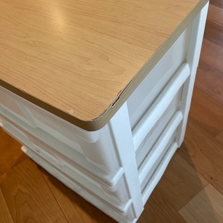 3段衣類収納ケース（無料）の画像