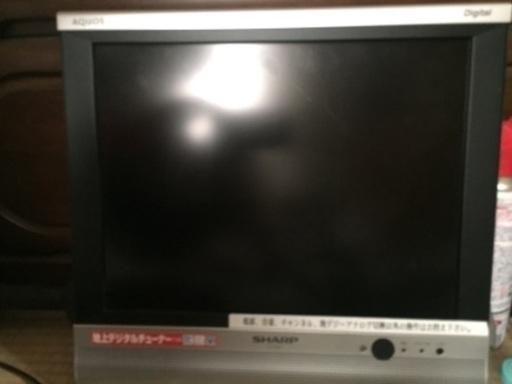 AQUOS地デジチューナー内蔵型TV(支え無し)値下げしました！
