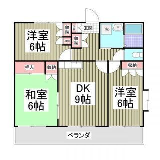 💖初期費用0円対応可能💖両毛線「岩宿」駅徒歩45分🌟ペット相談🌟角部屋・3ＤＫ🎵管理番号「85213」 - 伊勢崎市