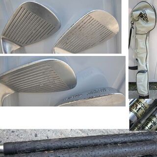 ゴルフクラブ 右 アイアン 6本セット 5～9 P マグレガー MTターニー R68 MT TOURNEY アディダスバッグ付き まとめて まとめ売り 合わせて 右利き 右用 ☆ PayPay(ペイペイ)決済可能 ☆ 札幌市 豊平区 平岸の画像