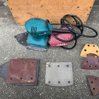 【値下げ】makita.防じんミニサンダ