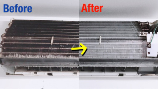 エアコンの洗浄