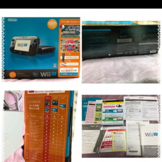 WiiUファミリープレミアム 34GB ブラックの画像