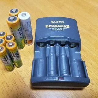 充電器と電池