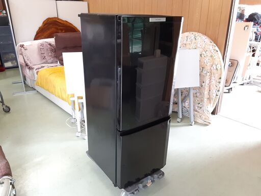 K. 三菱 146L 冷蔵庫 2013年製 MR-P15W-B 　/DJ-0251-2F