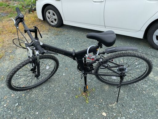 ＜KYUZO＞ 26インチ折りたたみマウンテンバイク KZ-104