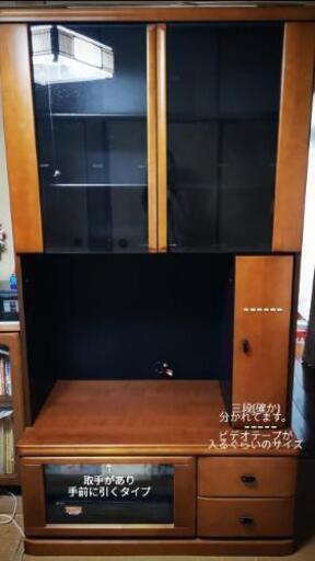 テレビ台＋DVDなど、その他収納あり