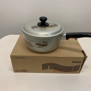 （210628）【50％値下げ】【未使用品】アルミ片手鍋20cm...