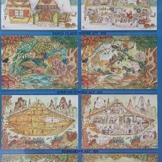 未使用 イギリス製 木製パズル　（動物柄）の画像