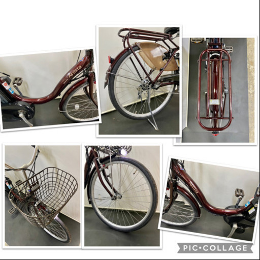 関東全域送料無料 保証付き ブリヂストン アシスタ 24インチ 6.2ah 高年式 デジタル 電動自転車