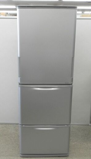 冷蔵庫 350L 2020年製 シャープ SJ-W352E 3ドア どっちもドア SHARP シルバー系 幅60cm 300Lクラス 