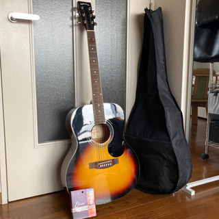 【ジャンク】アコースティックギター ケース付きの画像