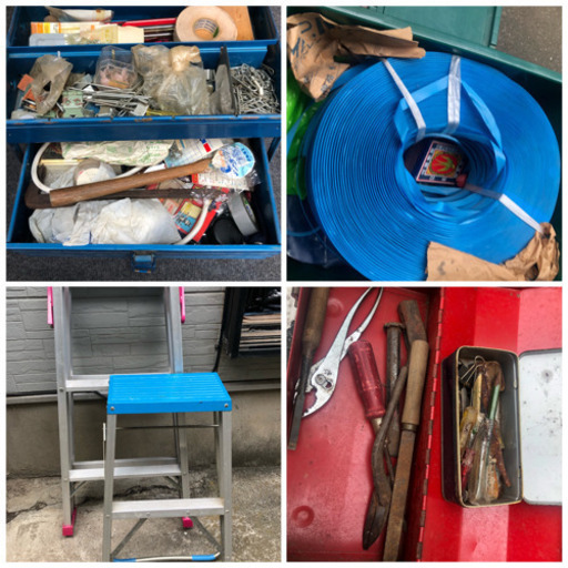 【引き取り限定】or【近隣配送限定】工具の山 職人 現場 道具 DIY 作業