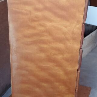 【無料】木製タンス　中古品の画像