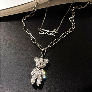 新品❗️未使用❗️リトルベア　ネックレスの画像
