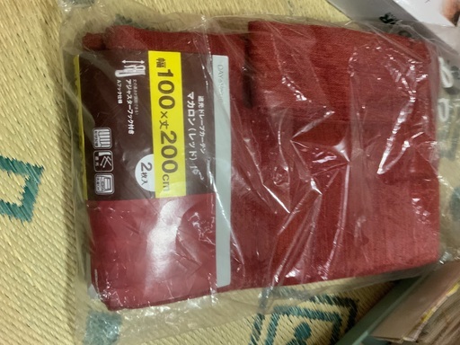 カーテン未使用