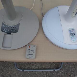 国産メーカー　扇風機２台　中古の画像
