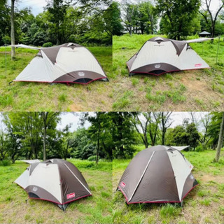 売り切れました?コールマン ウェザーマスター ブリーズドーム240 設営