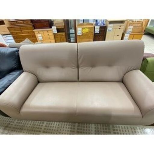 今だけ引き取り限定価格！15,400円【☀️おすすめ商品☀️】ソファー 3人掛け ネイビー