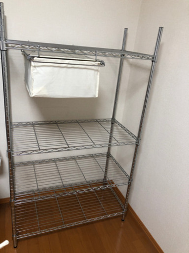 予定者あり。メタルラック
