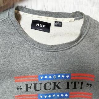 【美品】HUF / FUCK IT CREW スウェットトレーナー 長袖の画像