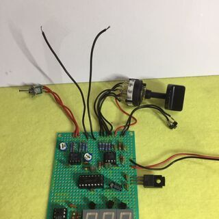 デジタル コンデンサー メーター キット（完成品）の画像