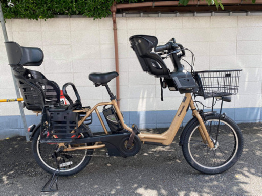 子供乗せ電動自転車　パナソニック製　近所配送可