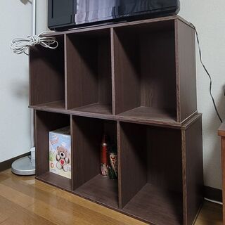 カラーボックス2点の画像