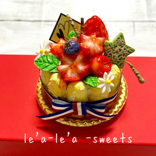 ☆フェイクスイーツ☆いちごのシャルロットケーキ