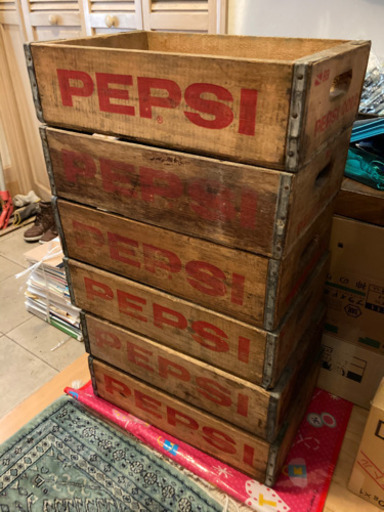 PEPSI 木箱 6箱セット