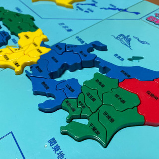 くもん　公文　日本地図パズル　立体の画像