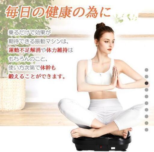 【受渡し予定者決定済】フィットネス振動マシーン