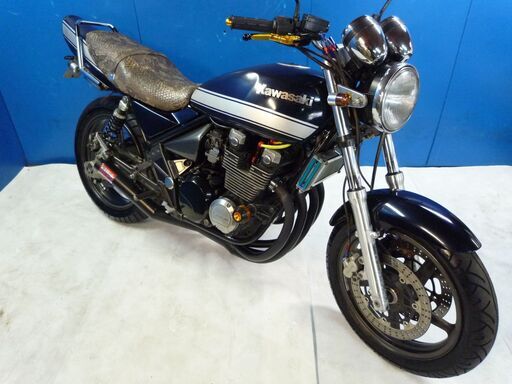 KAWASAKI ゼファー400カイ 紺 格安キャンペーン 期間限定 諸経費０円 始動確認済み 車検取得で乗れます 即納車有り 激安 横浜 都筑 P-Yard