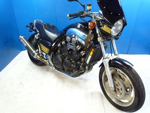 YAMAHA V-MAX 黒 逆輸入車 車検残R3/10月 名変で乗れます 格安配送キャンペーン 期間限定 諸経費０円 始動確認済み 激安 横浜 P-Yard