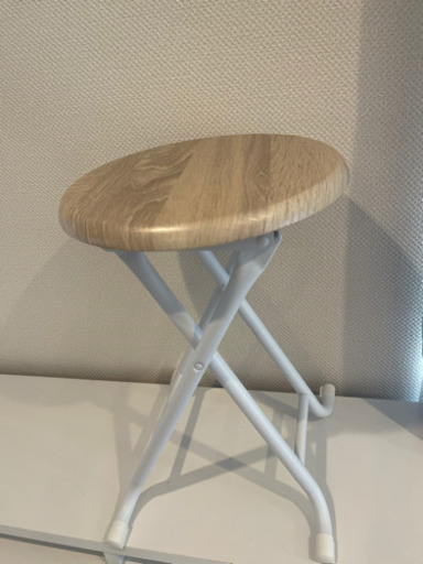 新品！オシャレな折りたたみ椅子六脚セット