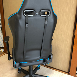 【値下げしました】GTRACINGゲーミングチェア オットマン付き リクライニング 椅子 ゲーム用チェア
