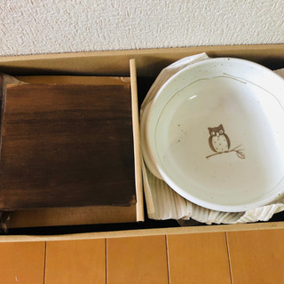 片付け終わるまで出品　新品未使用 アイトー フクロウシチューセット 